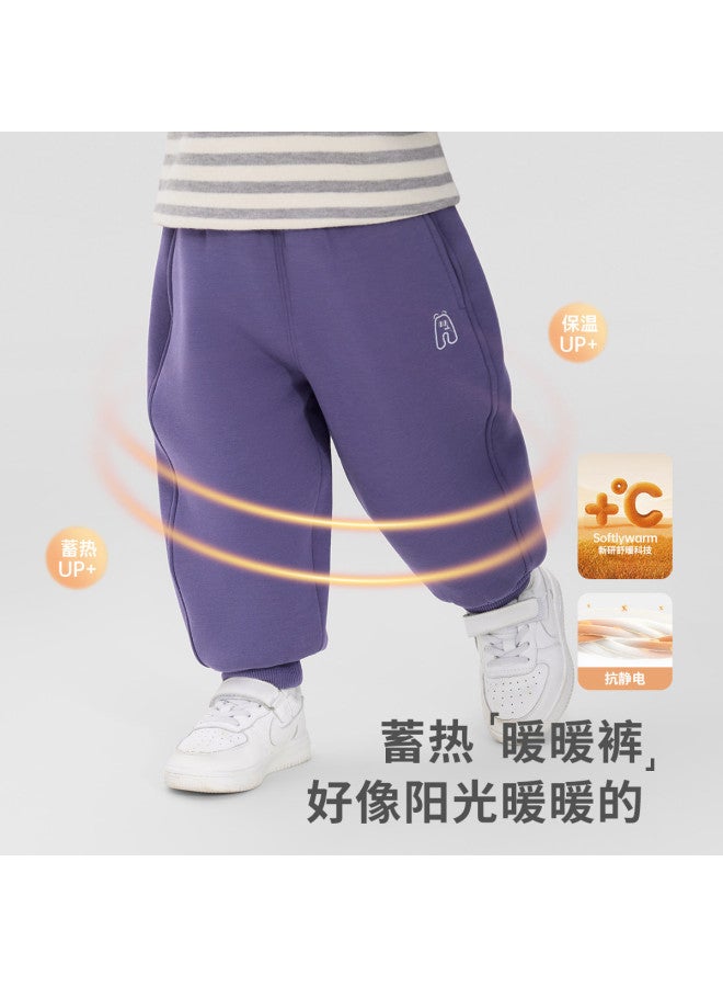 Baby Pants Autumn Winter Warm Children's Pants Boys' Sports Sweatpants Winter Girls' - Image 3