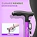 BigAlex Folding Walking Cane with LED LightPivoting Quad BaseAdjustable Walking Stick with Carrying Bag for MenWomen - Image 4