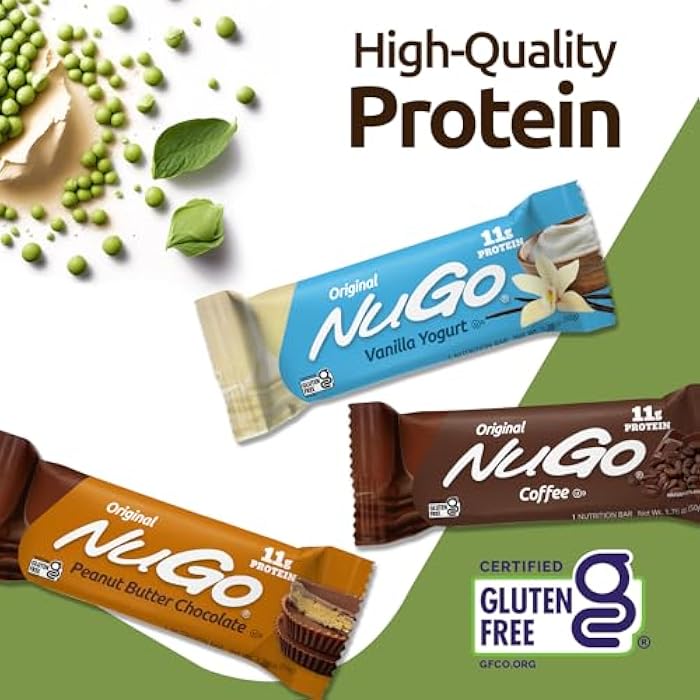 NuGo Protein Bar, Dulce De Leche, 15g Protein, Gluten Free, 15 Count - Image 4