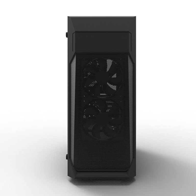 ZALMAN صندوق كمبيوتر Zalman Z1 Plus ATX Mid-Tower - لوحة جانبية من الزجاج المقسى - 3 مراوح 120 مم مثبتة مسبقًا - دعم 5.25" ODD - USB 3.0 - هيكل كمبيوتر مكتبي - Image 4