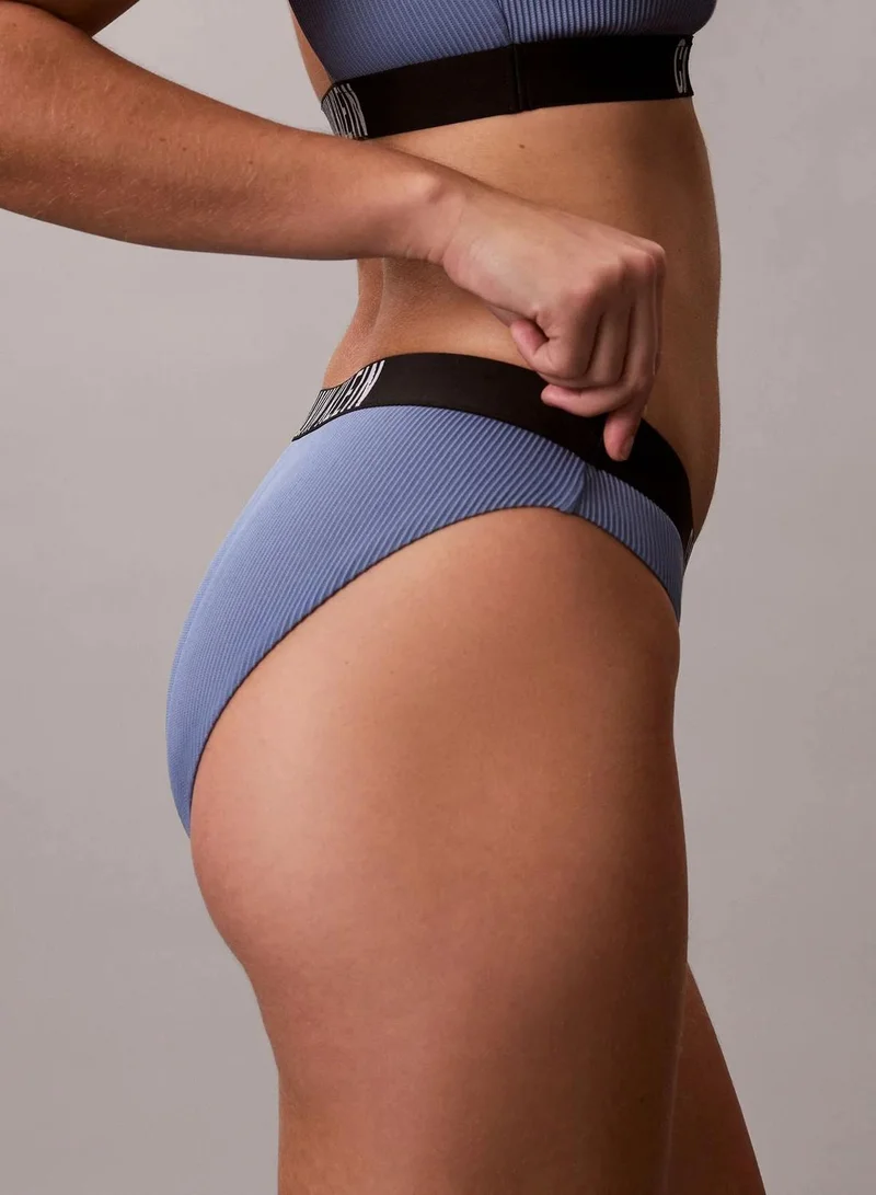 Calvin Klein Blue Tulip Bikini Bottoms - Intense Power for Women | Best Price UAE