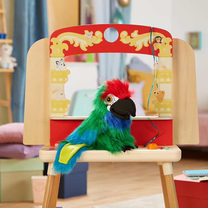 The Puppet Company شركة الدمى - طيور كبيرة - دمية يد ببغاء عسكري كبيرة - Image 2