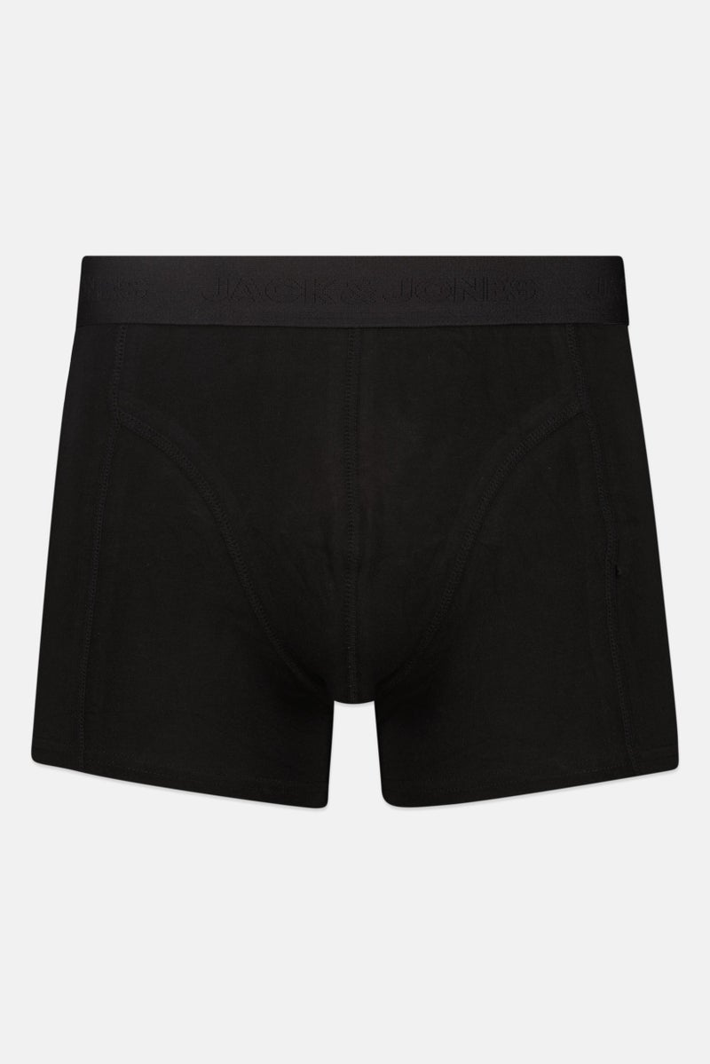 Jack Jones Men Plain Pull On Trunks, Black - Image 1