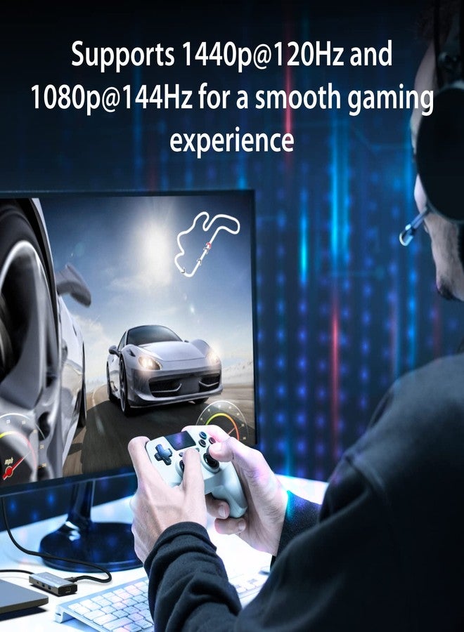 j5create USB C Hub - 4K 60Hz HDMI, USB-C 10Gbps, 2 USB-A 10Gbps, 100W PD with USB-C 5Gbps, Ethernet, SD 4.0 Card Reader | for MacBook, XPS, Surface Pro (JCD393) - Image 4