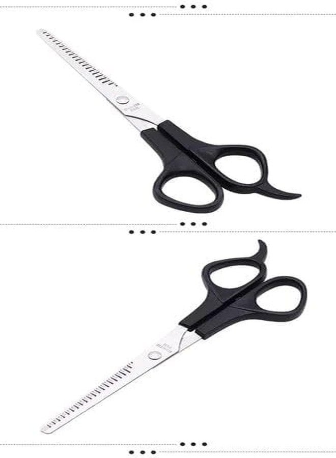 La Belleza Stainless Steel Hair Thinning Hairdressing Scissors - 6.7 Inch - Image 3