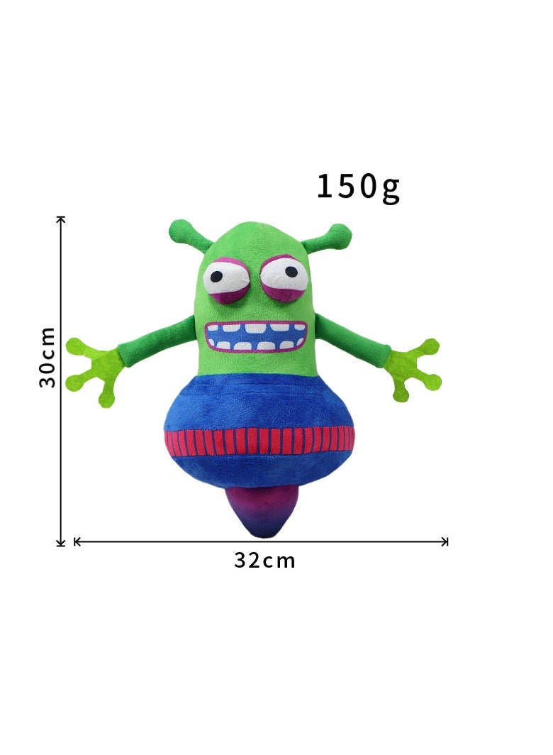 عام Toy Astro Bot Plush Rescue Plan UFO Plush Doll Children's Gift Plush Toy Doll (32cm) - Image 2