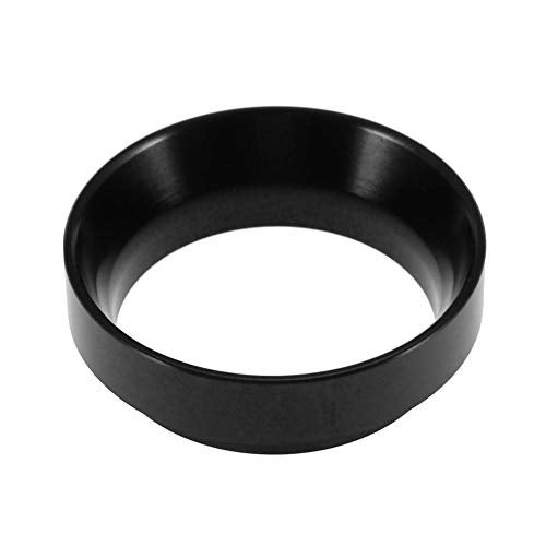 Fdit Espresso Dosing Funnel Aluminum Coffee Dosing Ring Replacement-for 58mm Portafilters ((Black)) - Image 1