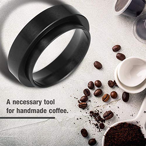 Fdit Espresso Dosing Funnel Aluminum Coffee Dosing Ring Replacement-for 58mm Portafilters ((Black)) - Image 4