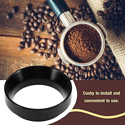 Fdit Espresso Dosing Funnel Aluminum Coffee Dosing Ring Replacement-for 58mm Portafilters ((Black)) - Image 2