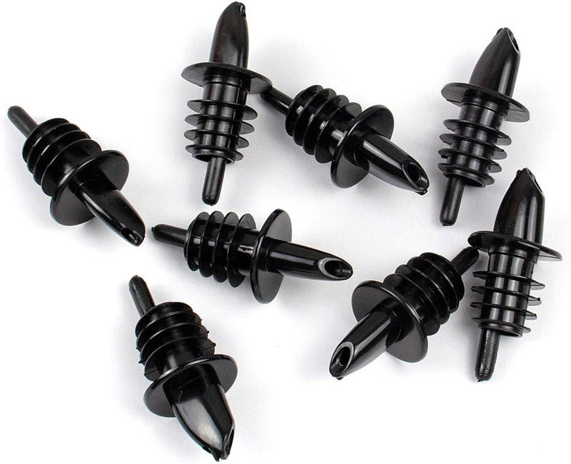 NJ OVERSEAS NJ Plastic Free Flow Liquor Bottle Pourer, Plastic Pourer for Bar, Hotel, Restaurant and Home use (12) - Image 5