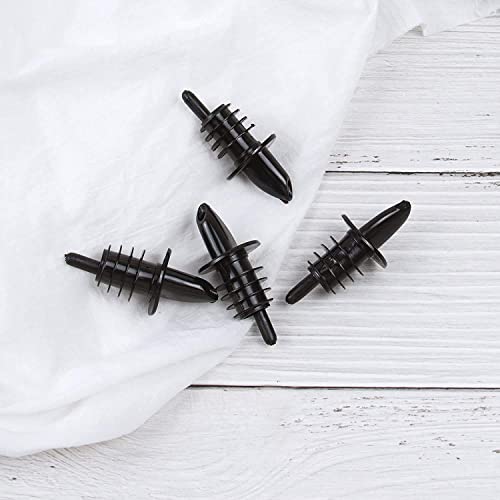 NJ OVERSEAS NJ Plastic Free Flow Liquor Bottle Pourer, Plastic Pourer for Bar, Hotel, Restaurant and Home use (12) - Image 4