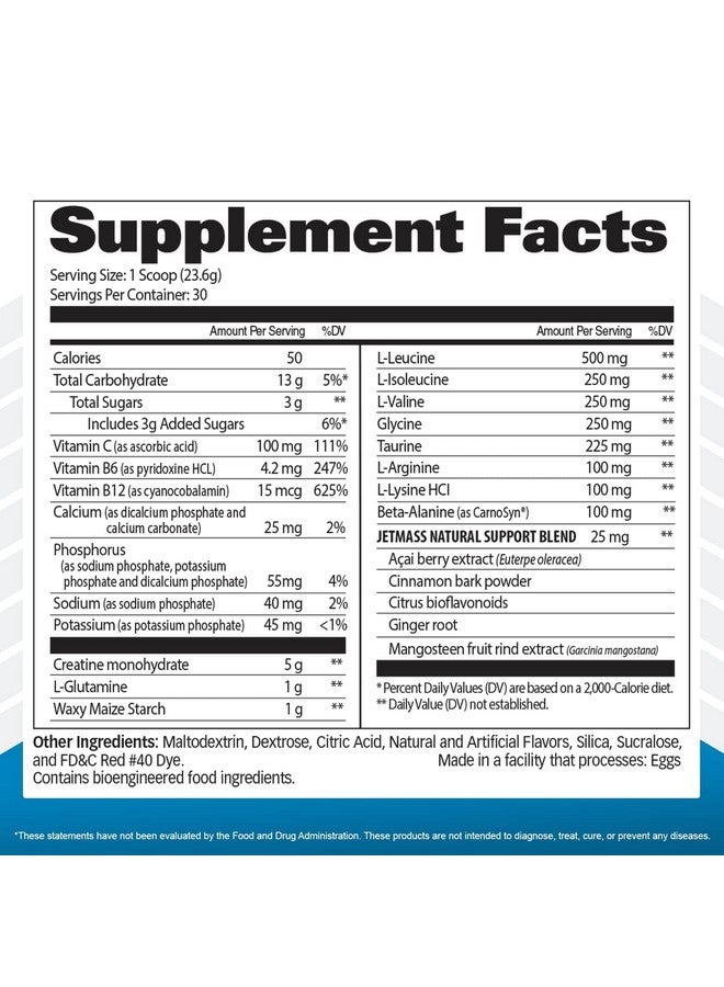 GAT SPORT GAT SPORT JetMass Fact-Acting Volumizing Creatine System, 30 Servings (Strawberry Lemonade) - Image 5