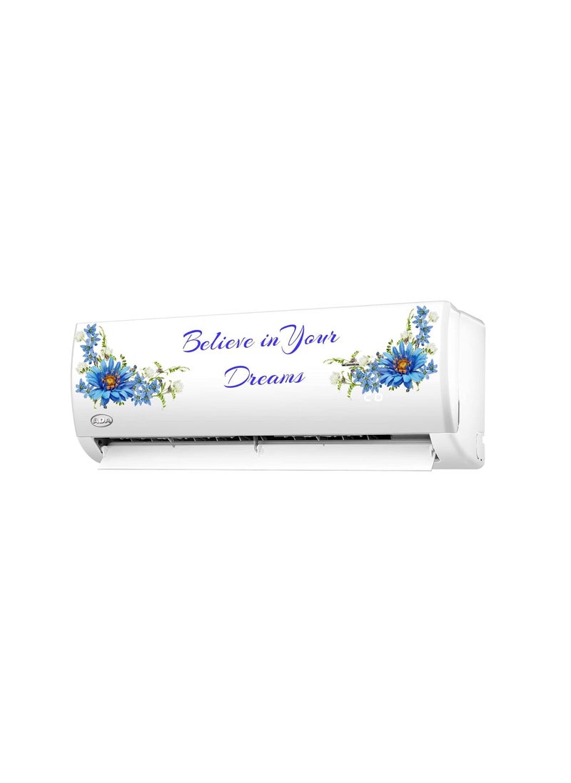 Sticker Studio Sticker Studio AC Sticker Wall Sticker Split Air Conditioner Sticker Multicolour Standard Size  - Image 4