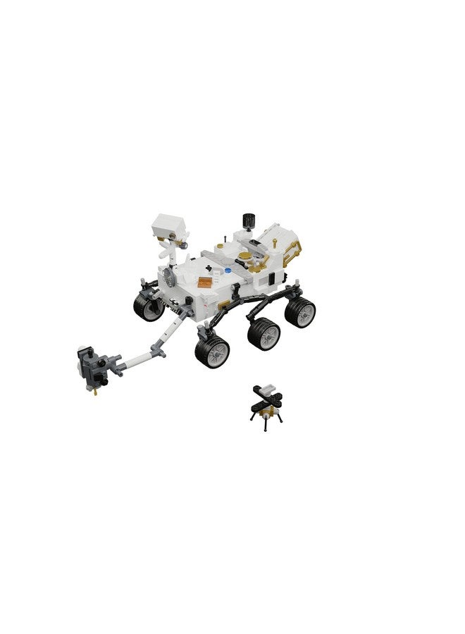 Brick Loot Officially Licensed Nasa Mars Rover Perseverance Model Kit, Toy Car Building Blocks, Stem Kits, Space Gifts For Adults Or Kids 6 +, Compatible With Lego And Other Major Brands, 603 Pieces - Image 4