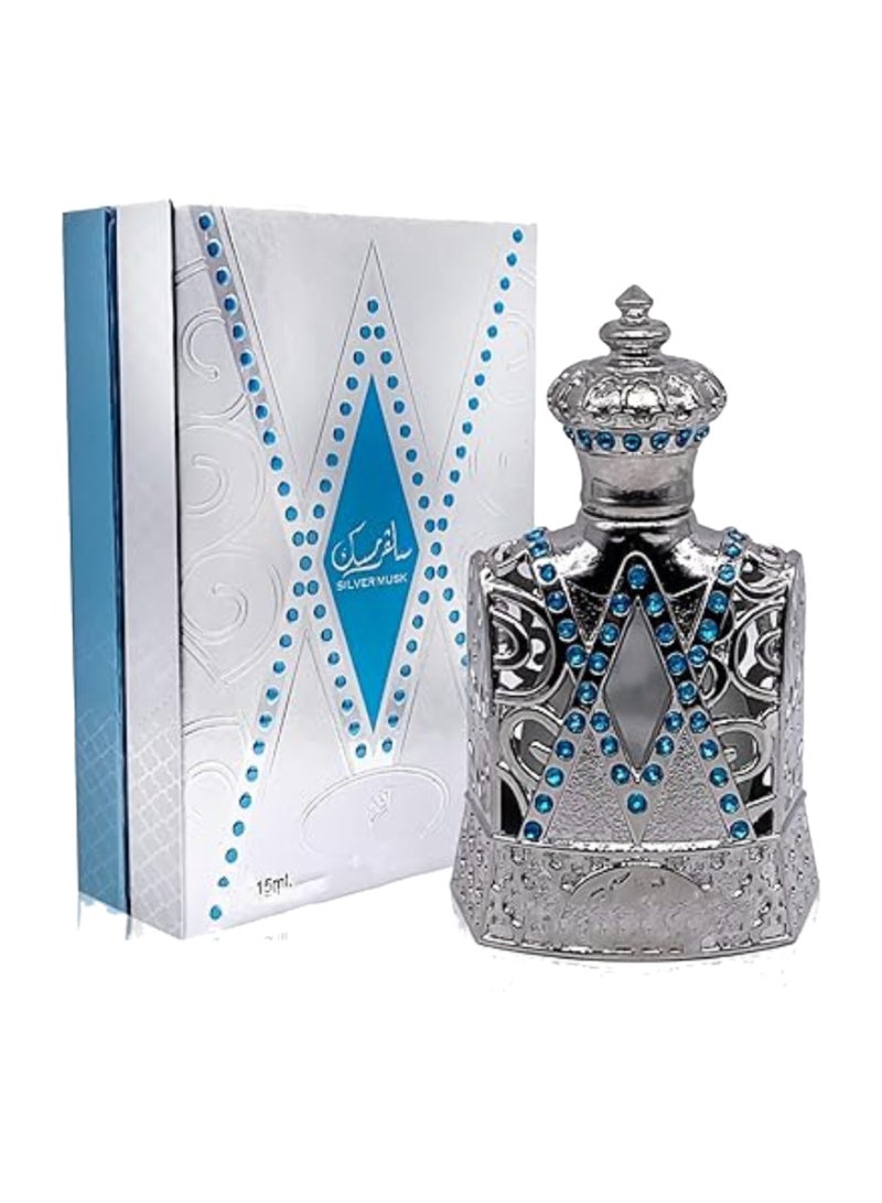 Afnan عطر المسك الفضي المركّز من أفنان، 15 مل - Image 3