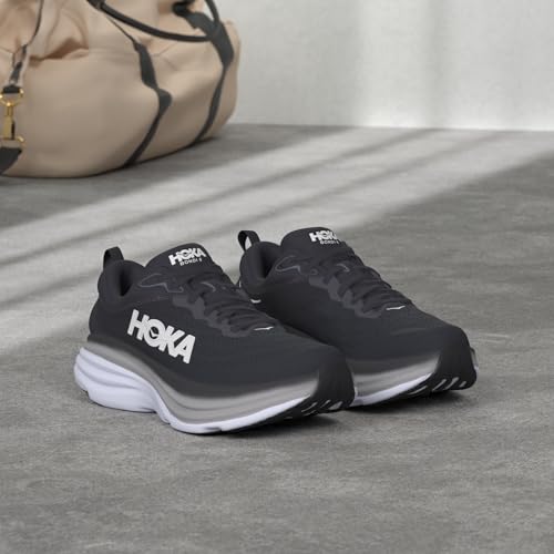Hoka أحذية جري للنساء من هوكا ون ون، سوداء، 7.5 الولايات المتحدة - Image 2