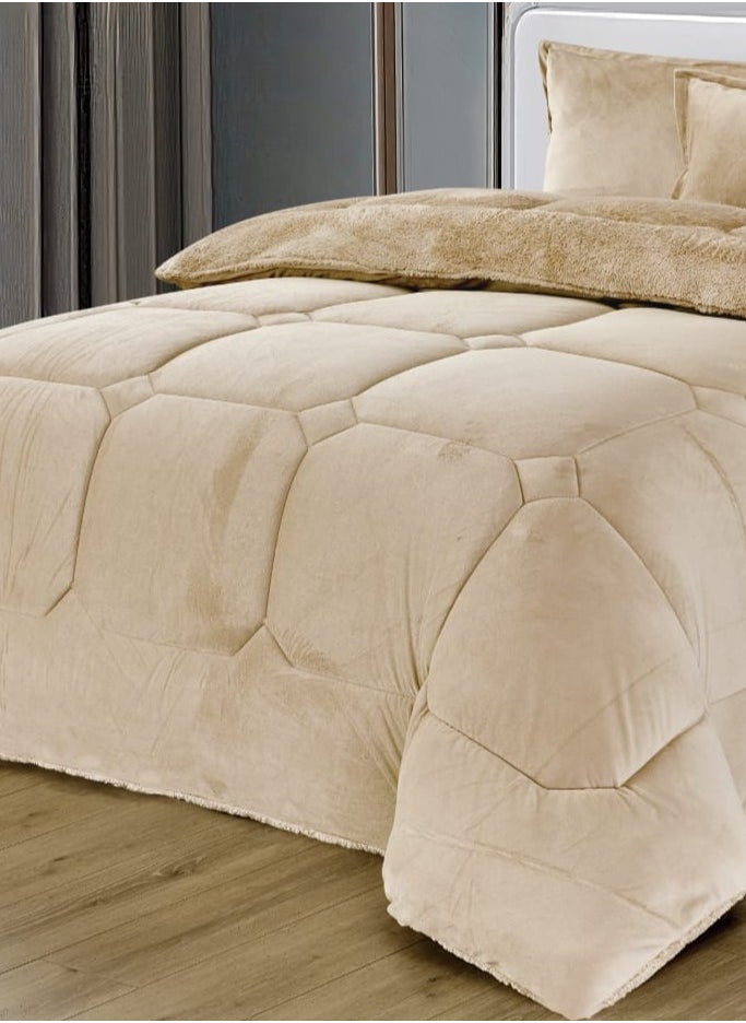 Moon - 6-Piece King Size for Winter Microfiber Duvet Cover Set - Image 1