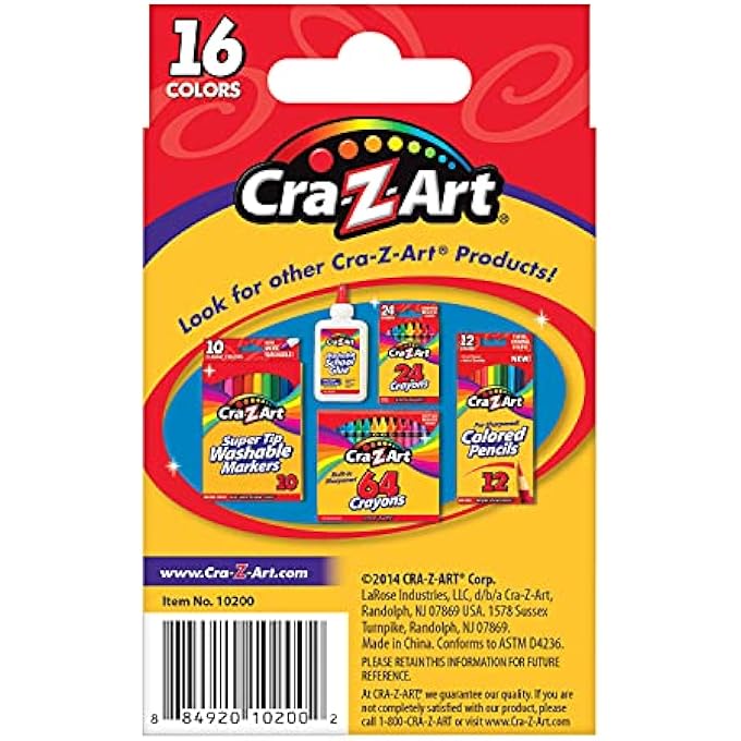 STATIONARY 16 COLOR KIDS CRAYONS - Image 3
