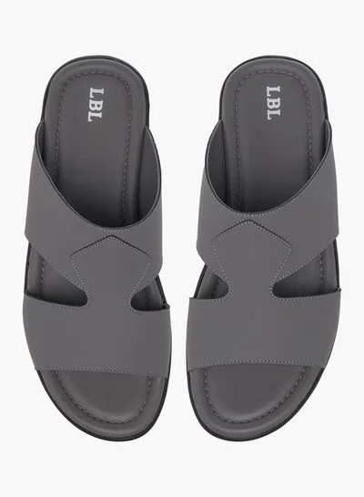 LBL by Shoexpress Men Cutout Detail Slip-On Arabic Sandals