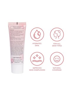 Purlisse Ageless Glow Serum Bb Cream Spf 40 : Clean & Cruelty-Free, Full & Flawless Coverage, Hydrates With Collagen | Medium 1.4Oz  - Image 2