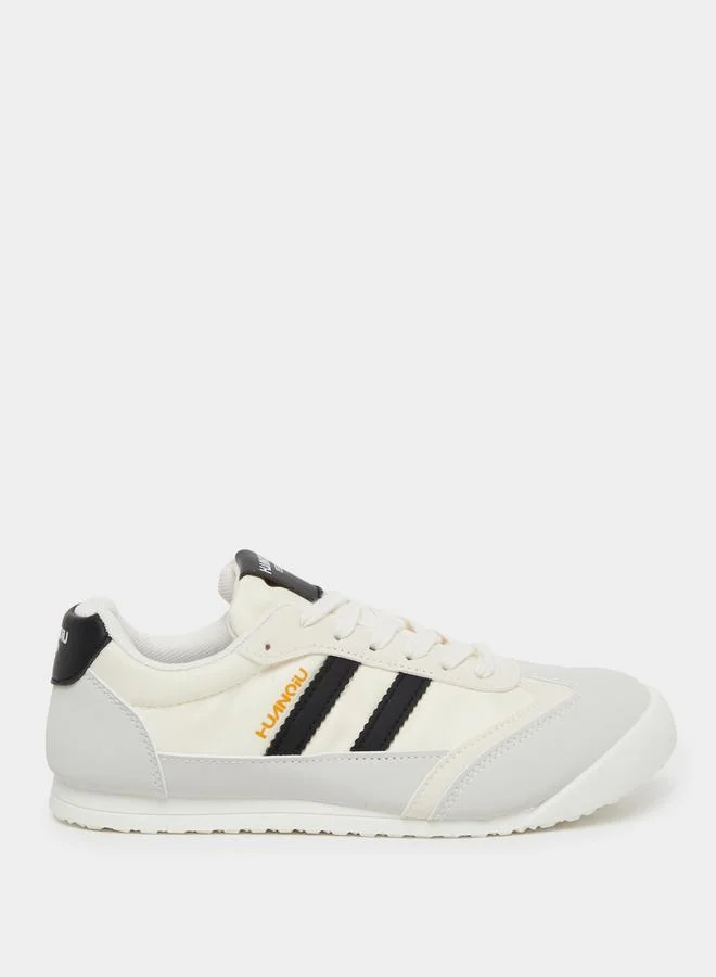 Styli Styli Women Contrast Striped Sneakers