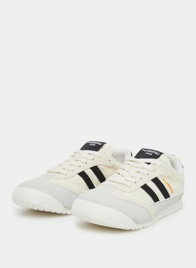 Styli Styli Women Contrast Striped Sneakers