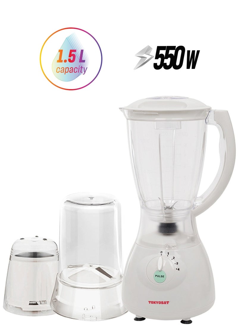 Tokyosat TOKYOSAT BLENDER & JUICER 3 IN 1, 550 W  - Image 1