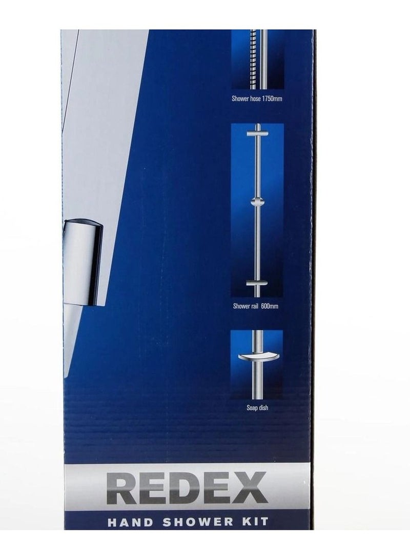 Bold Redex Hand Shower Kit 61 cm Silver - Image 5