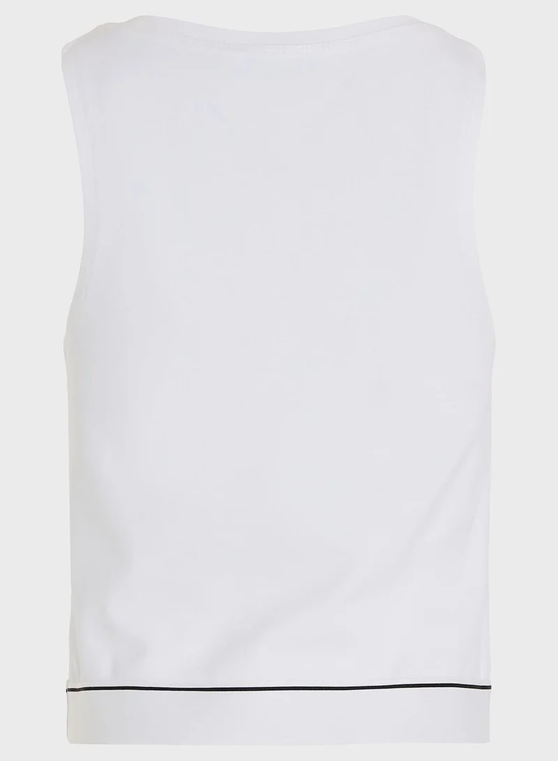 Calvin Klein Jeans Youth Logo Tape Top