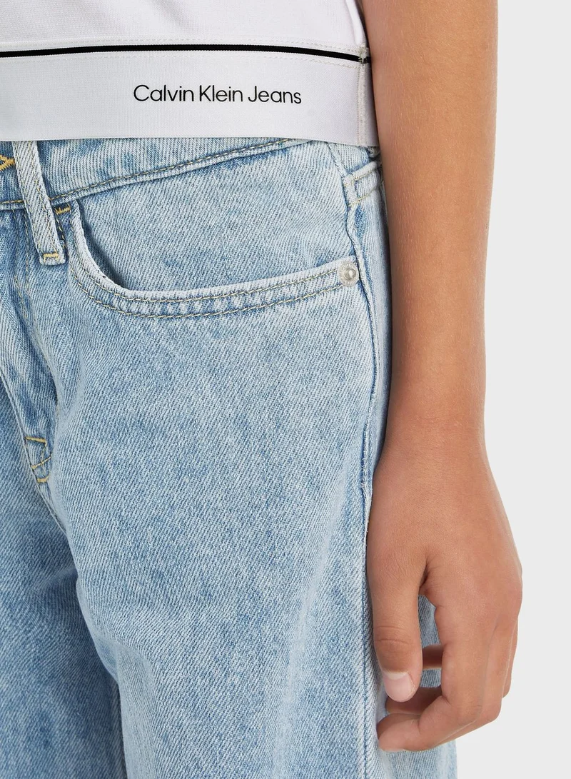 Calvin Klein Jeans Youth Logo Tape Top