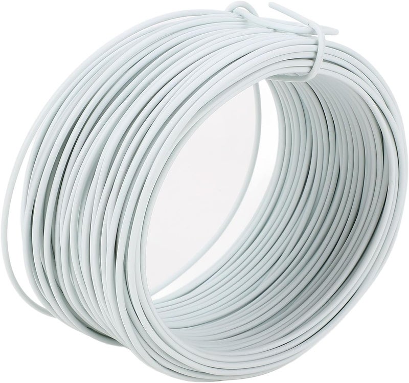 Tie Wire, Galvanized Iron 1.2mm 28m Tying Cable for Telecommunication Industry (White) - Image 4