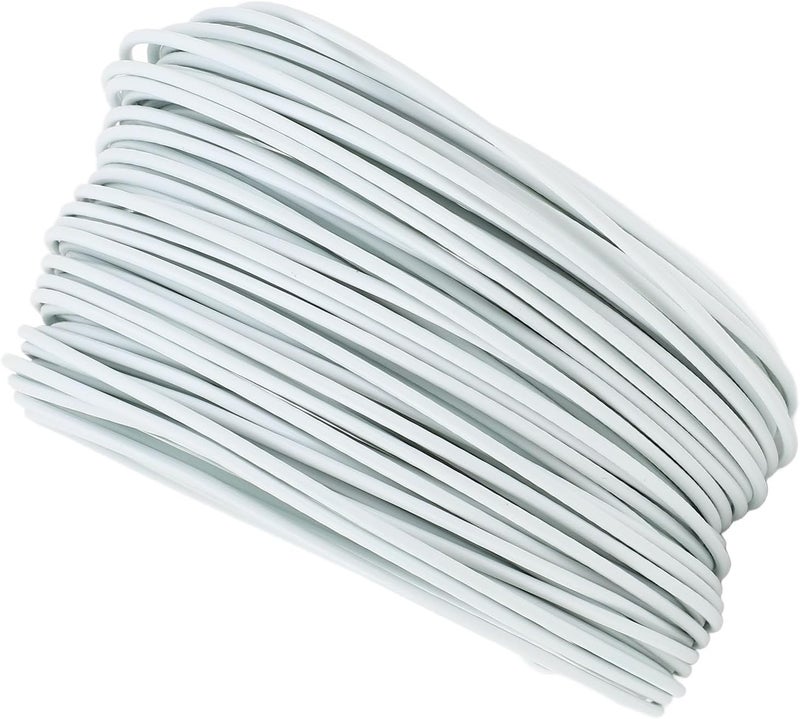 Tie Wire, Galvanized Iron 1.2mm 28m Tying Cable for Telecommunication Industry (White) - Image 3
