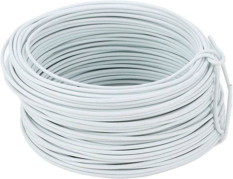 Tie Wire, Galvanized Iron 1.2mm 28m Tying Cable for Telecommunication Industry (White) - Image 2
