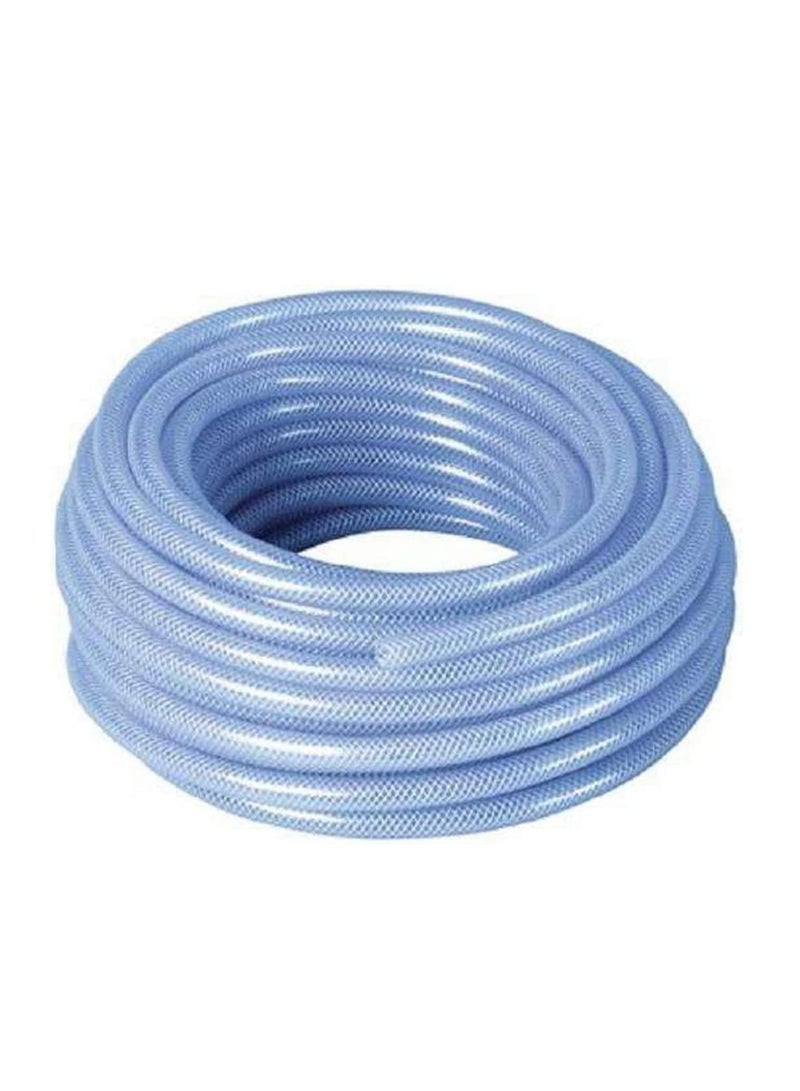 Generic High Pressure Braided Clear Flexible PVC Tubing Heavy Duty UV Chemical Resistant Vinyl Hose Water Oil (25 Yard, 3/4 Inch)  - Image 1