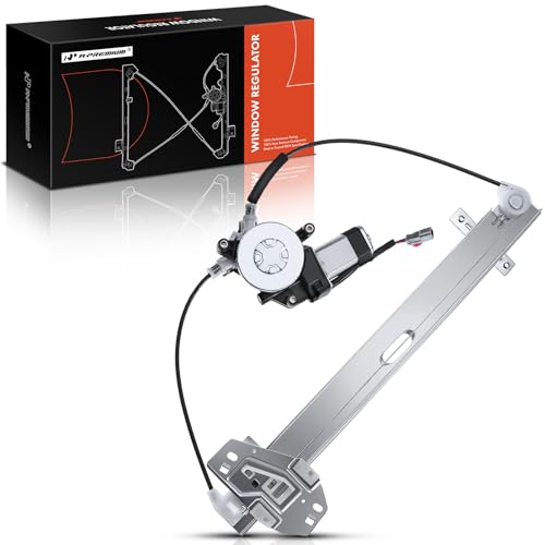 A-Premium Power Window Regulator with Motor Replacement for Honda Civic 2001-2005 Coupe Front Left Driver Side - Image 1