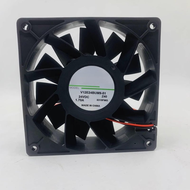 12038 12cm High Speed Cooling Fan DC 24V 1.7A For V12E24BUM9 51 - Image 2
