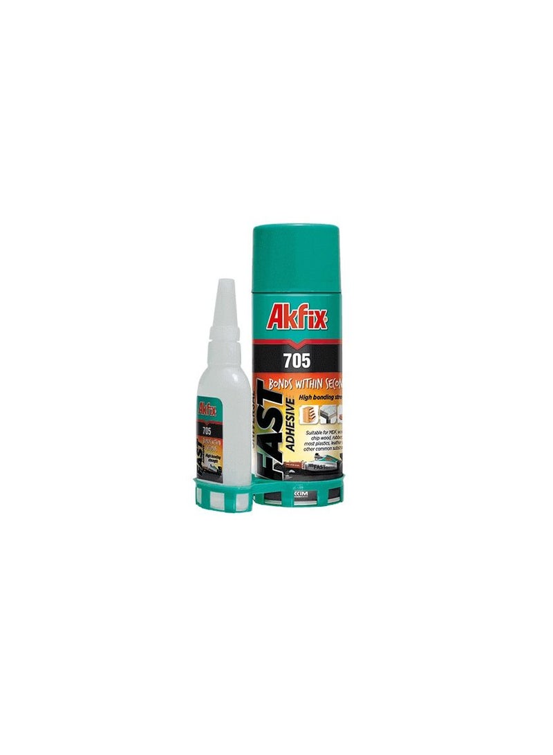 AKFIX 705 Universal Fast Adhesive - 200ml - Image 3