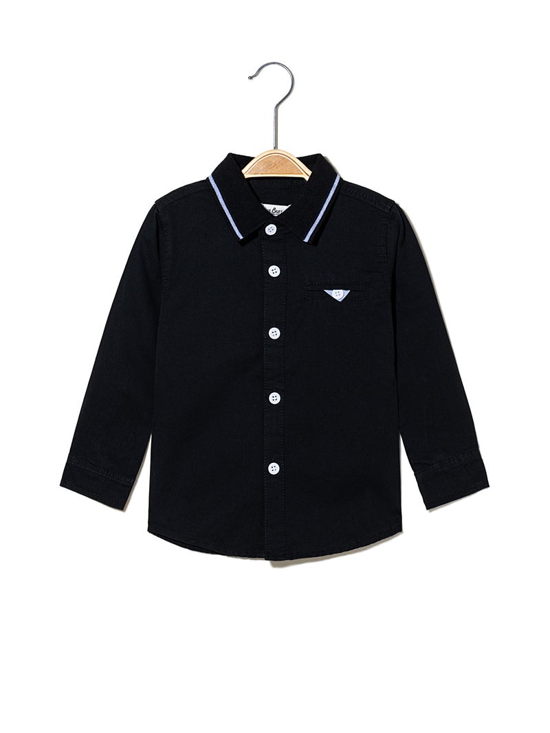 Children'S Clothing Shirt Spring Children'S Baby Cotton Coat Boys' Fashion Shirt Children'S Casual Shirt - Image 1