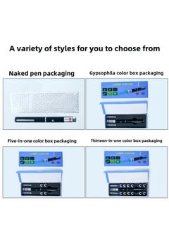 Generic Direct Supply Green Gypsophila Laser Flashlight Laser Pen Sales Sand Table Pen Stylus Funny Cat Outdoor Finger Star-Color:Color Box Full Of Stars  - Image 5