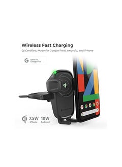 iOttie Wireless Fast Charging Air Vent & CD Mount  - Image 2