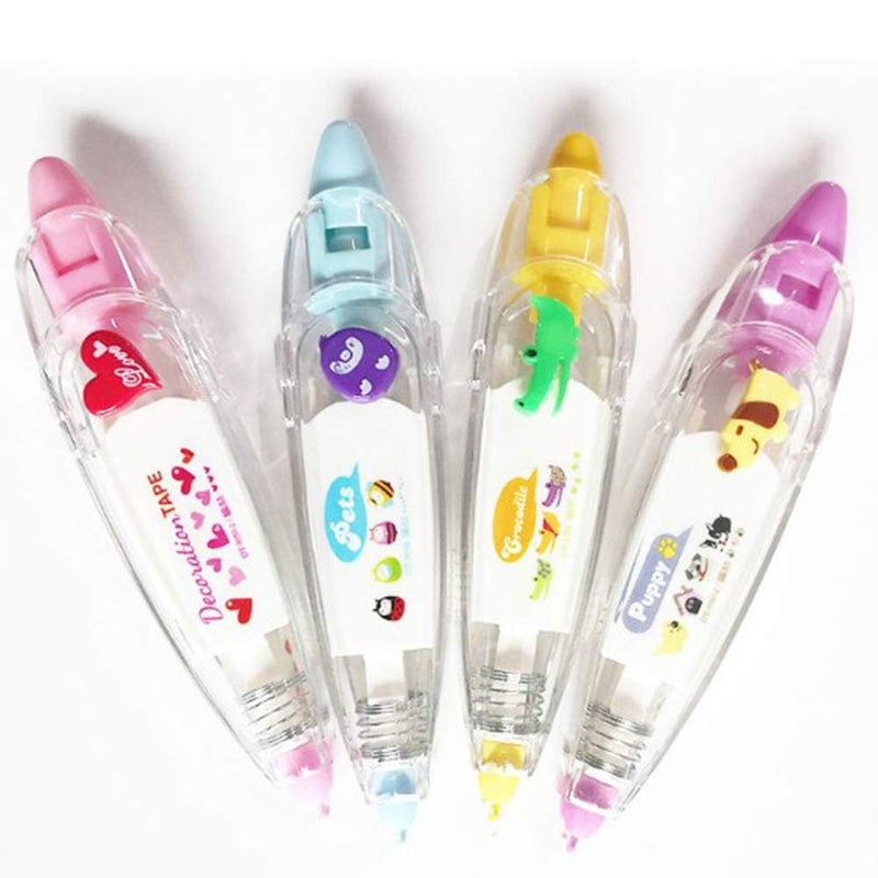 53 Arts 53ARTS Cute Cartoon Book Decorative Correction Tape Sticker Student Supply Office School Supplies Random Style - Image 1