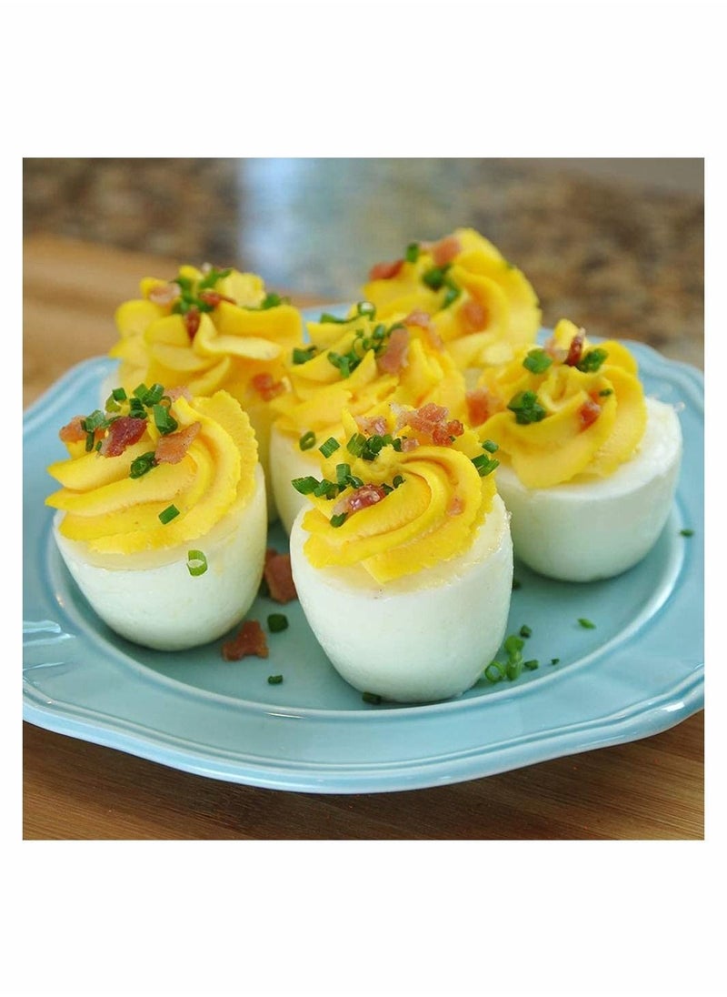 Y&D - Silicone Egg Cooker Pack of 6 Boiled Maker, Hard and Soft Make, No Shell, Non Stick Silicone, BPA Free, Boiler, Cups, Poachers, - Image 1