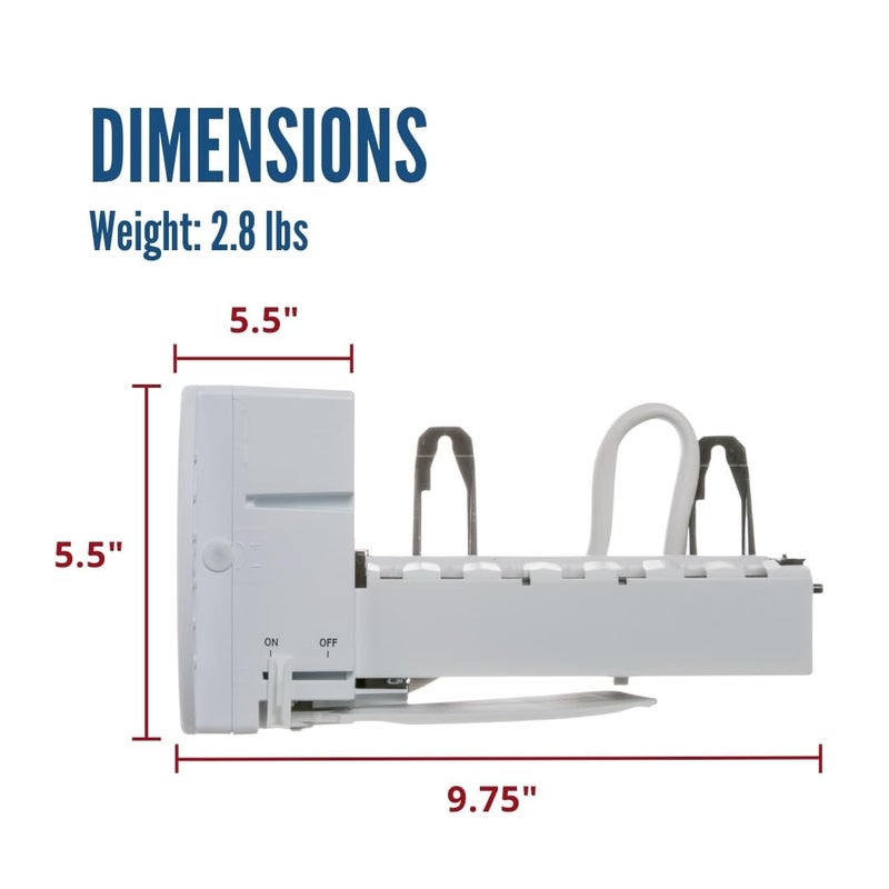 GE Appliances WR30X10093 Refrigerator Ice Maker Kit - Image 4