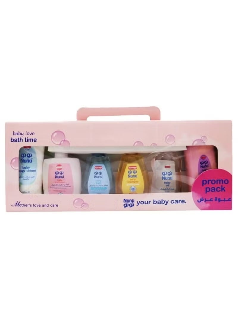 NoNo Baby Care Products Gift Set , 100ml, Newborn Care Kit 6 Pieces - Image 1