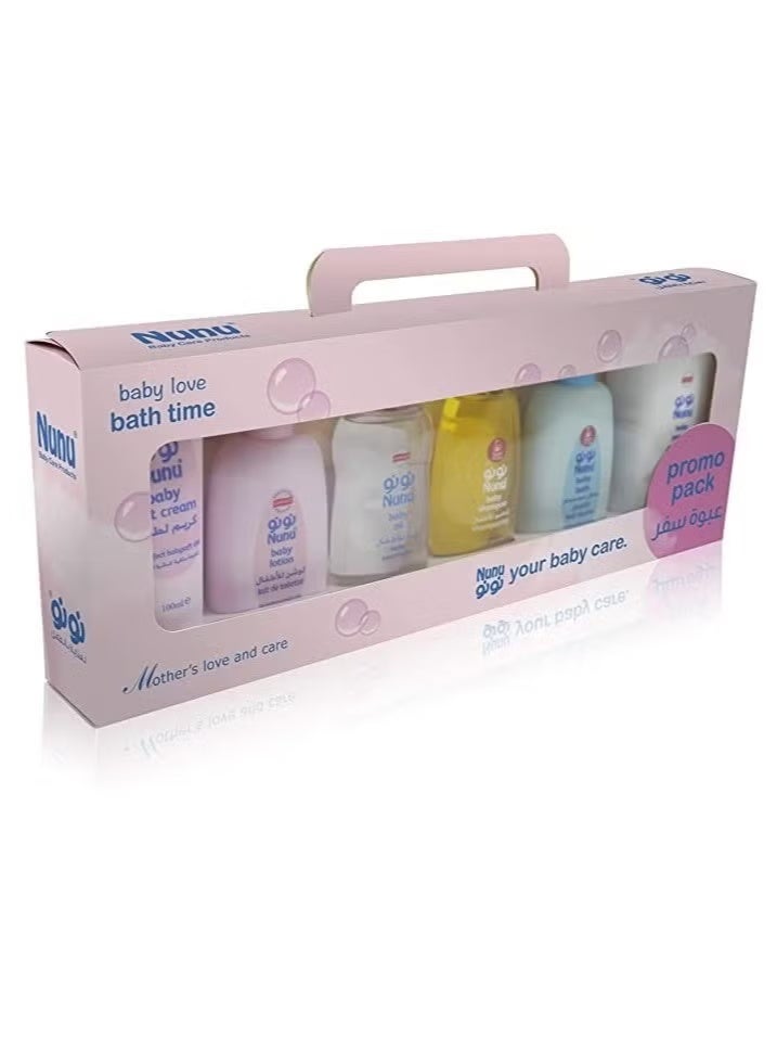 NoNo Baby Care Products Gift Set , 100ml, Newborn Care Kit 6 Pieces - Image 2