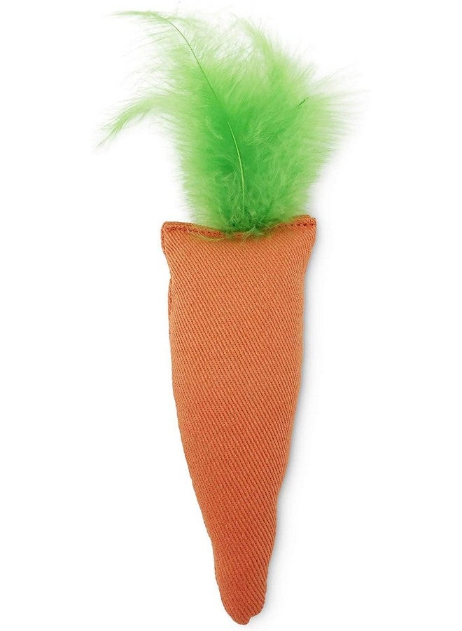 Our Pets OurPets 100-Percent North American Catnip Filled Carrot Cat Toy 24 Karat - Image 1