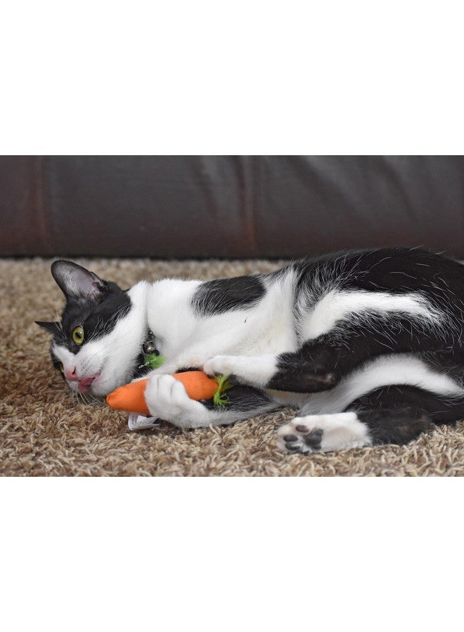Our Pets OurPets 100-Percent North American Catnip Filled Carrot Cat Toy 24 Karat - Image 2