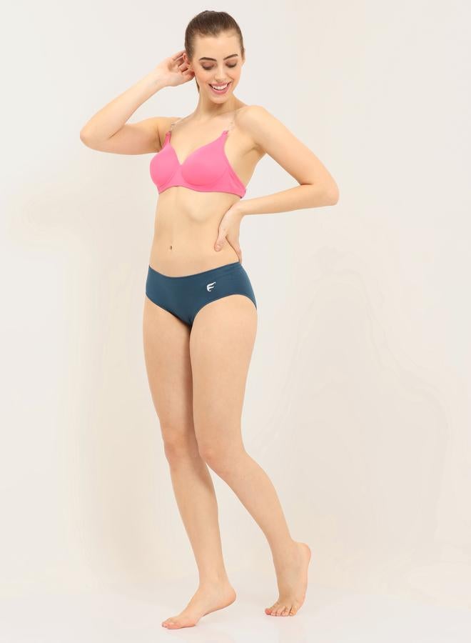 انفي مجموعة من 3 سراويل داخلية مزينة بشعار - Image 2