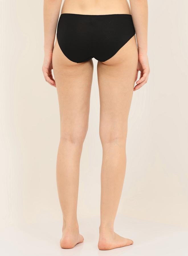 انفي مجموعة من 3 سراويل داخلية مزينة بشعار - Image 4