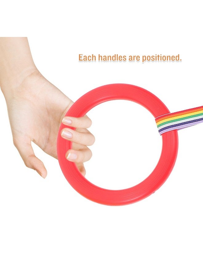 نوبيستي حبل مشي للأطفال من NUOBESTY مكون من 6 قطع بمقابض آمنة لمرحلة ما قبل المدرسة، حبل قابل للتمدد والتعديل، حبل مشي للأطفال الصغار - Image 3